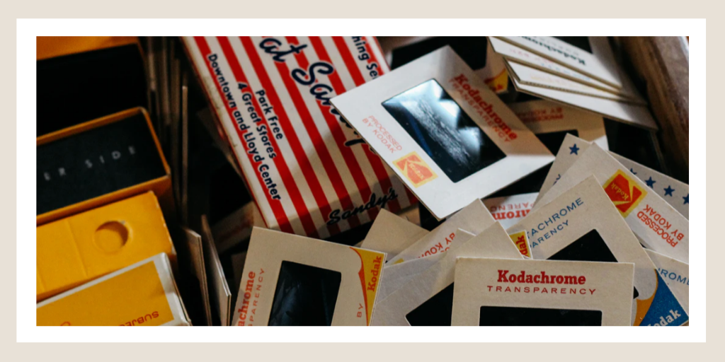 Slides and photo films